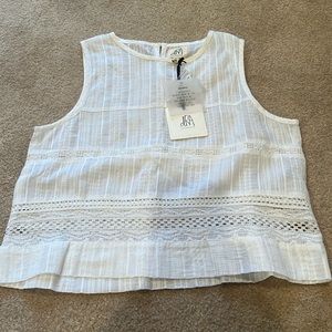 dRA Salma Top White Size XS NWT